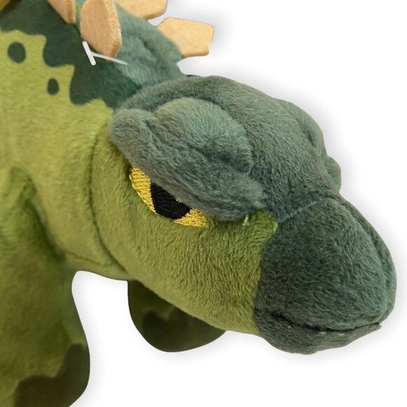 Jurassic World Green Stegosaurus Dinosaur Stuffed Plush Mattel NEW 8” Plushie - Picture 3 of 8